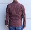 画像3: DELUXEWARE デラックスウエア HV-01 HICKORY NEL SHIRT ヒッコリーネルシャツ ヘビーネル nel flannel shirts 旧式織機 デニムの柄モノ長袖 長袖シャツ long sleeve コットン  cotton 日本製 madeinjapan (3)