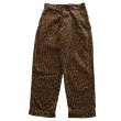 画像4: JELADO ジェラード Blue Label ブルーラベル Vannes Trousers ヴァンヌトラウザー BL02310 french work pants フレンチ ワークパンツ leopard レオパード ヒョウ柄 コーデュロイ生地  corduroy コットン cotton 日本製 madeinjapan (4)