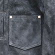 画像10: Y'2 LEATHER ワイツーレザー HORSE SUEDE WWII Type JACKET ホーススエード 大戦モデルGジャン HSB-140-T suede ラフアウトレザー rough out leather レザージャケット leather jacket 天然 馬革 本革 日本製 madeinjapan (10)