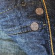 画像10: SAMURAIJEANS サムライジーンズ 零+モデルストレート ZERO PLUS MODEL STRAIGHT オリジナルデニム 17oz 鉄製松ノ木ボタン セカンド デニム ジーンズ 2nd type jeans コットン cotton ワンウォッシュ one wash 日本製 madeinjapan (10)