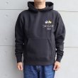 画像2: TAILOR TOYO テーラー東洋 SUKA HOODED PARKA EMBROIDERED SAIGON 1962 TT69473 スカパーカー 刺繍 embroidery 裏起毛 lining スエット sweatshirt カンガルーポケット コットン 綿 cotton レーヨン rayon Vietnam jacket ベトナムジャケット (2)