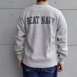 画像3: Buzz Rickson's バズリクソンズ HORIZONTAL KNITTING SWEAT SHIRTS “GO ARMY BEAT NAVY” スウェット シャツ BR69070 スポーツシャツ sports shirts 裏起毛 lining コットン cotton  (3)