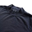 画像4: DELUXEWARE デラックスウエア MOCK NECK KNIT  モックネックニット M300-00 長袖ニット 最薄吊裏毛 fleece lining (4)