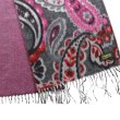 画像6: DAPPER'S ダッパーズ Paisley Cashmink Scarf 1738P マフラー スカーフ german ドイツ (6)