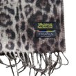 画像6: DAPPER'S ダッパーズ Leopard Cahsmink Scarf 1738L マフラー スカーフ ドイツ germany (6)