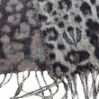 画像5: DAPPER'S ダッパーズ Leopard Cahsmink Scarf 1738L マフラー スカーフ ドイツ germany (5)