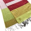 画像4: DAPPER'S ダッパーズ Random Border Cashmink Scarf 1738R マフラー スカーフ ドイツ germany (4)