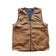 画像4: SUGAR CANE シュガーケーン COTTON DUCK PADDED WORK コットンダック SC15612  vest ベスト コットン (4)