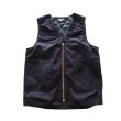 画像13: SUGAR CANE シュガーケーン COTTON DUCK PADDED WORK コットンダック SC15612  vest ベスト コットン (13)