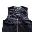 画像14: SUGAR CANE シュガーケーン COTTON DUCK PADDED WORK コットンダック SC15612  vest ベスト コットン (14)