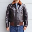 画像2: BUZZ RICKSON'S バズリクソンズ Type AN-J-3A “BUZZ RICKSON CO. INC. HORSEHIDE MODEL” ホースハイドモデル BR80647 ブロンコハイド bronco hide レザー フライトジャケット leather flying jacket (2)