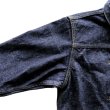 画像7: SAMURAI JEANS サムライジーンズ 零+モデル(ゼロプラスモデル）17ozデニムジャケット・零+モデルTバックGジャン Zero Plus T-Back  Denim Jacket S556VXファーストタイプ 1st type model コットン cotton (7)