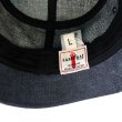 画像8: SAMURAI JEANS サムライジーンズ デニムランダムバケットハット Denim Random Bucket Hat SJ401BH-RD ワンウォッシュ 帽子 (8)