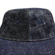 画像9: SAMURAI JEANS サムライジーンズ デニムランダムバケットハット Denim Random Bucket Hat SJ401BH-RD ワンウォッシュ 帽子 (9)