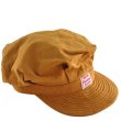 画像4: CUSHMAN クッシュマン 15oz DUCK WORK CAP ダックワークキャップ 29375 コットン 100% 帽子 one wash  (4)