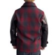 画像3: DELUXEWARE  デラックスウエア D-26 HUNTHING WOOL JACKET ハンティングウールジャケット メリノウール 馬革  ミリタリー生まれのインナーで保温性も◎ (3)