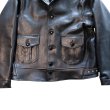 画像6: DAPPER'S ダッパーズ LOT 1743 30’s Style A-1 Type Goatskin Leather Jacket 30年代スタイル ゴートスキンレザージャケット スプリングジャケット コサックジャケット 大変希少なA-1 Typeコサックジャケットがデザインベース！ (6)