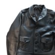 画像5: DAPPER'S ダッパーズ LOT 1743 30’s Style A-1 Type Goatskin Leather Jacket 30年代スタイル ゴートスキンレザージャケット スプリングジャケット コサックジャケット 大変希少なA-1 Typeコサックジャケットがデザインベース！ (5)