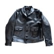 画像4: DAPPER'S ダッパーズ LOT 1743 30’s Style A-1 Type Goatskin Leather Jacket 30年代スタイル ゴートスキンレザージャケット スプリングジャケット コサックジャケット 大変希少なA-1 Typeコサックジャケットがデザインベース！ (4)