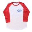 画像4: STUDIO D'ARTISAN ステュディオダルチザン プリントラグラン7分袖Tシャツ 8162B アメカジスタイル 3/4 raglan sleeve Made in JAPAN 日本製 (4)