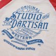 画像12: STUDIO D'ARTISAN ステュディオダルチザン プリントラグラン7分袖Tシャツ 8162B アメカジスタイル 3/4 raglan sleeve Made in JAPAN 日本製 (12)