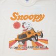 画像5: TOYS McCOY トイズマッコイ TMC2525 SNOOPY TEE "RIDE ON SAND BEACH" 半袖Tシャツ スヌーピー 小型ランナバウト“Coot Funmobile” 60年代 (5)