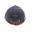 画像5: TOYS McCOY トイズマッコイ TMA2501 10oz BLACK DENIM CAP SNOOPY " 福 "  スヌーピーキャップ ブラックデニム アメカジキャップ 帽子 日本製 madeinjapan (5)