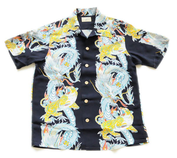 サンサーフ アロハシャツ スペシャルエディション Tornado Tiger Surfriders Sportswear Sun Surf Ss Top