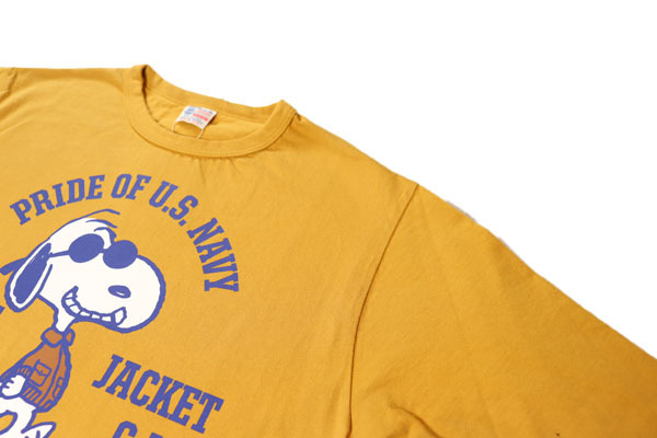 BUZZRICKSON'Sバズリクソンズ BR69077 BUZZRICKSON'S × PEANUTS L/S T