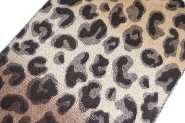 DAPPER'S ダッパーズ Lot.1590 Cashmink Scarf by V.FRAAS 【Leopard