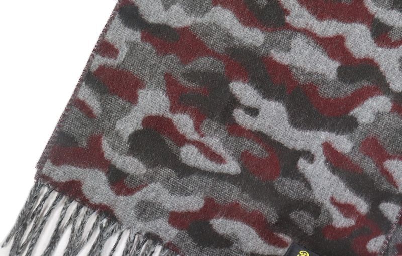 DAPPER'S ダッパーズ 1511 Cashmink Scarf by V.FRAAS Camouflage