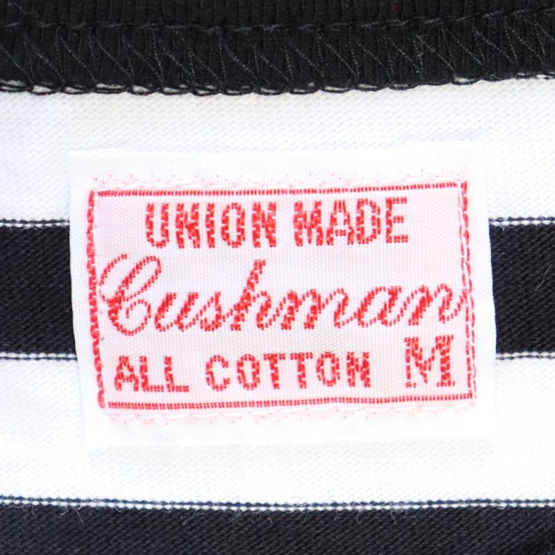 CUSHMAN クッシュマン コットン 26688 100％ ボーダーTシャツ BORDER