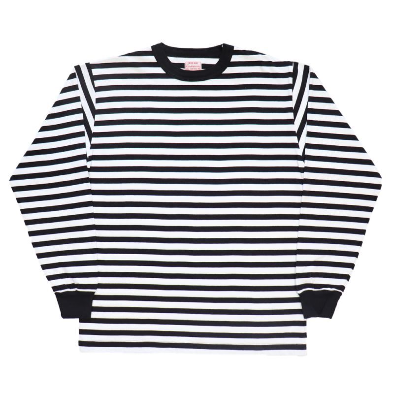 CUSHMAN クッシュマン コットン 26688 100％ ボーダーTシャツ BORDER