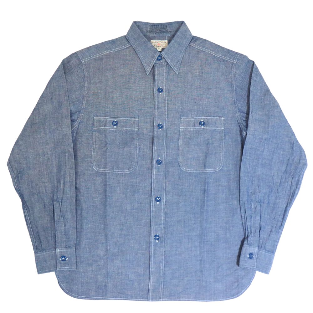 BUZZ RICKSON'S バズリクソンズ BR25995 BLUE CHAMBRAY WORK SHIRTS