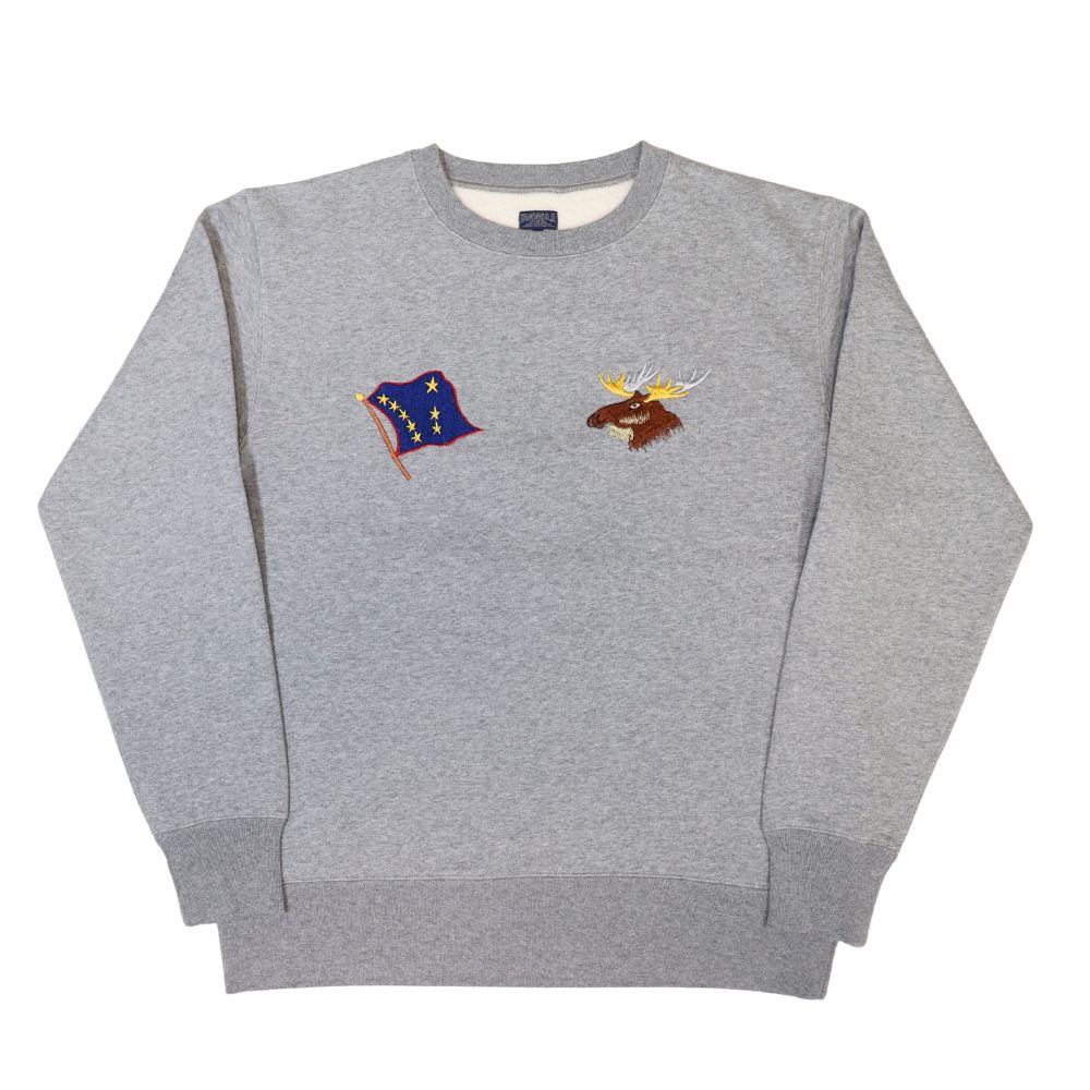 TAILOR TOYO テーラー東洋 TT69300 SUKA CREW SWEAT EMBROIDERED